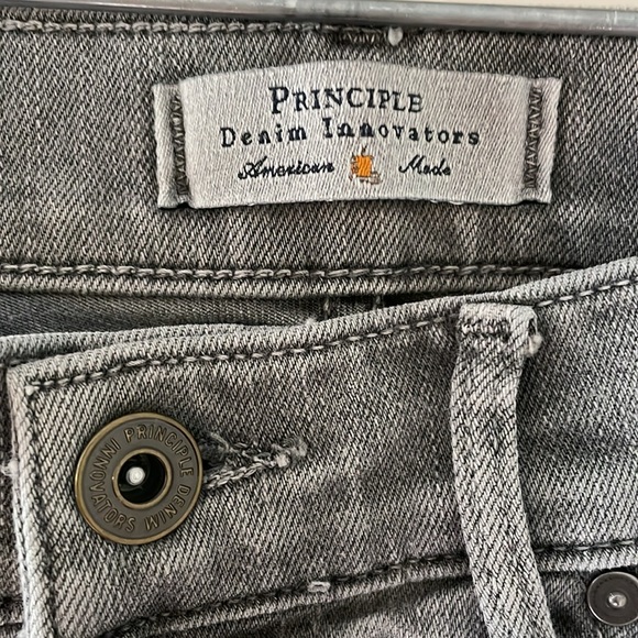 Principle Denim Innovator Light Gray Skinny Jeans Size27 - Picture 2 of 10